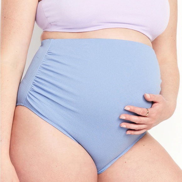🤰🏻Old Navy | Maternity High-Waisted Swim Bottoms - Picture 1 of 7